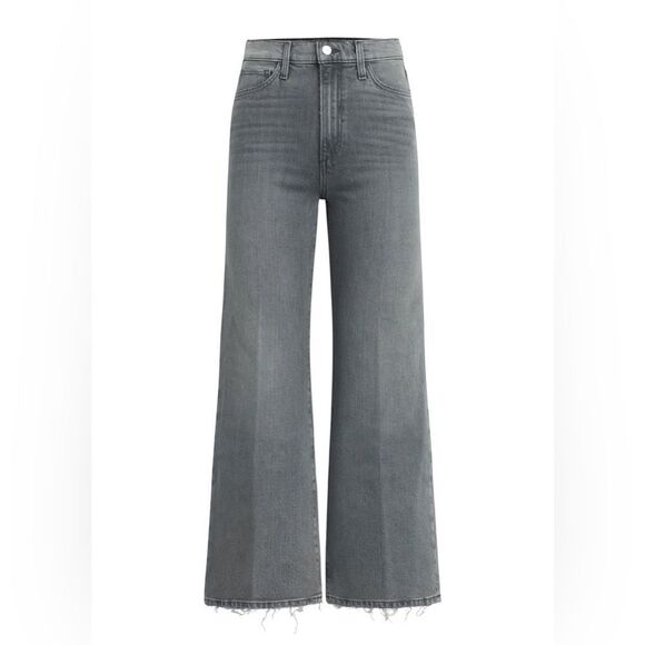 Joe’s Jeans The Blake High Rise Wide Leg Crop in Light Hearted Grey Wash Size 30 - Picture 16 of 16